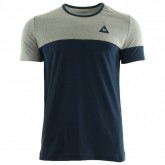 Vente Privee Le Coq Sportif Merrela Tee Ss M Light Heather Grey Dress Blue T-Shirts Manches Courtes Homme